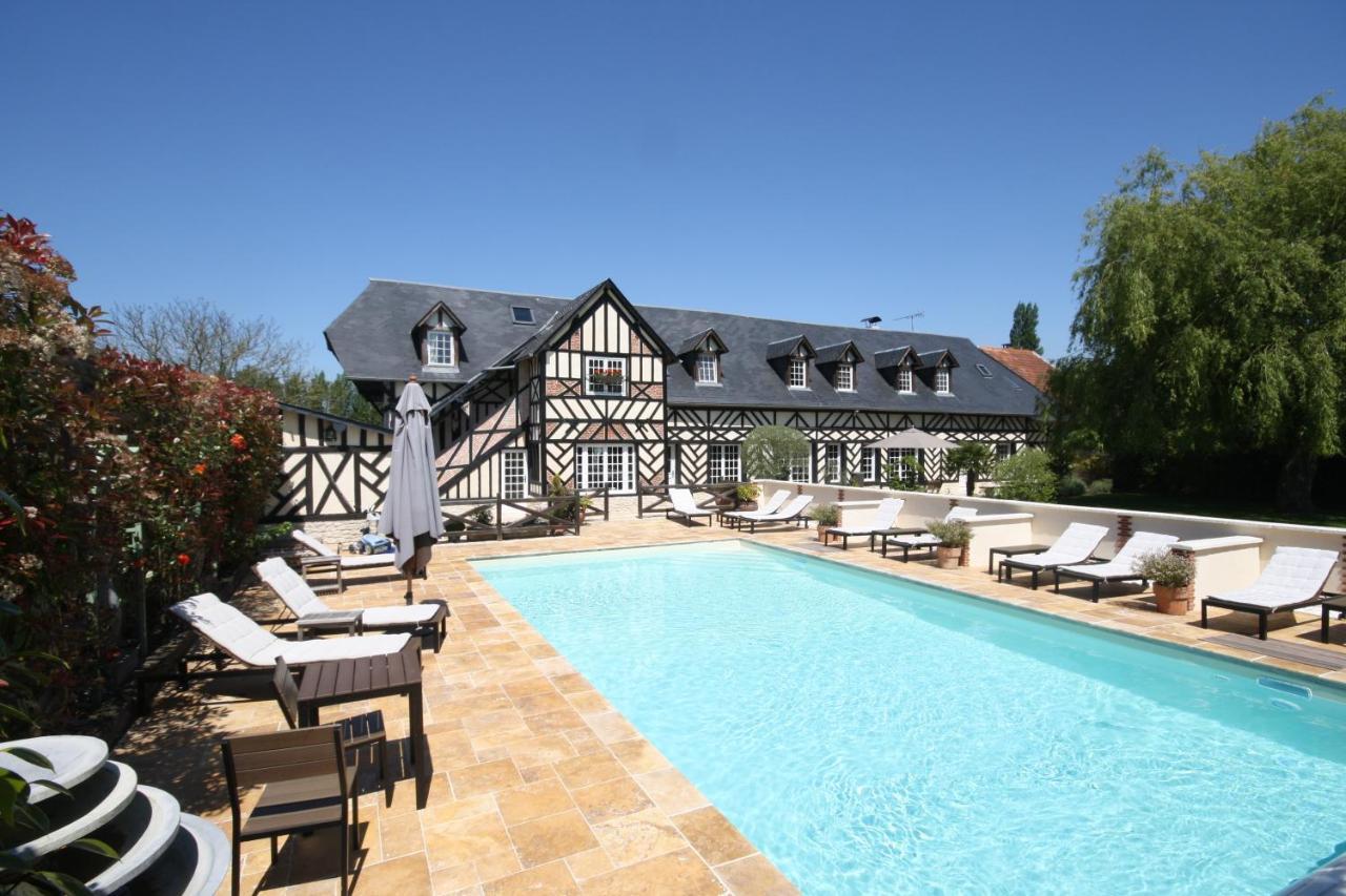 Manoir De La Croix-Sonnet Panzió Trouville-sur-Mer Kültér fotó